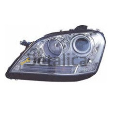 Фара левая линзованная для Мерседес W164 ML 2005-2008