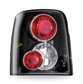 VOLKSWAGEN PASSAT фонарь задн внешн л+п (комплект) тюнинг (универсал) прозрач (junyan) внутри черн