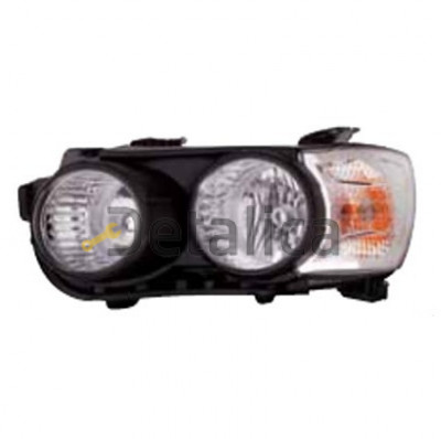Фара левая для Шевроле Авео Т300 чёрная