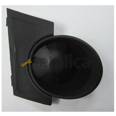 Решетка бампера передняя левая без отверстия под противотуманку для Шевроле Спарк китай