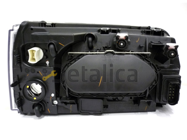 Фара левая двухламповая под корректор для Фольксваген Транспортер Т5 2003-2009 (Depo)