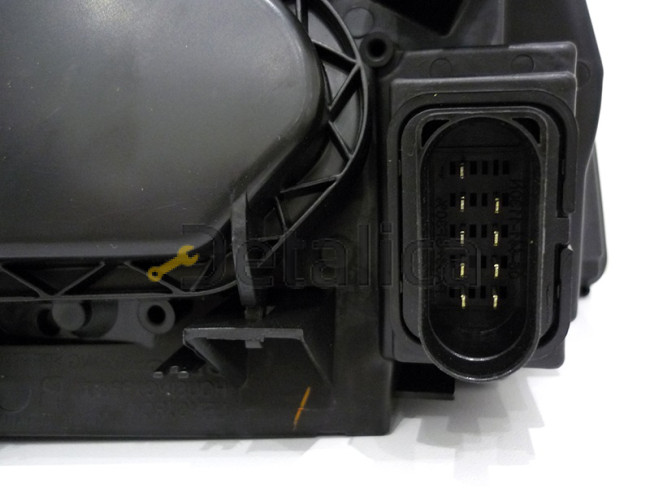 Фара левая двухламповая под корректор для Фольксваген Транспортер Т5 2003-2009 (Depo)