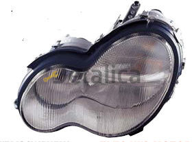 Фара для Мерседес W203 левая (ксенон) -D2S- (DEPO)