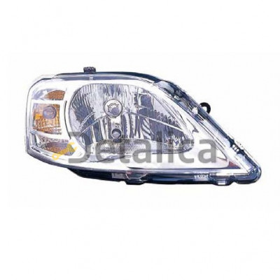 Фара правая под корректор для рено логан от 2010