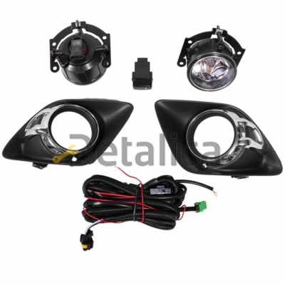 Фары противотуманные с проводами кнопкой креплениями и решетками для Митсубиси ASX Sailing