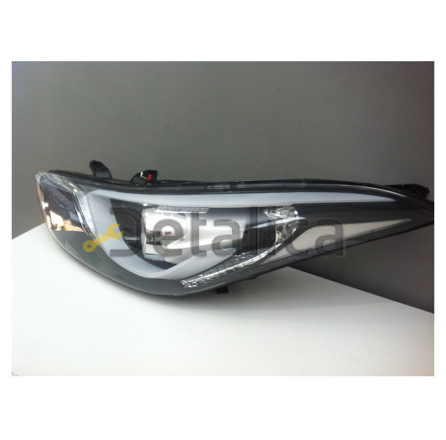 Фара левая линзованная диод под корректор для Хендай Элантра 5 от 2014 (Depo)