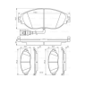 Колодки тормозные передний для Шкода Кодиак Brembo Италия