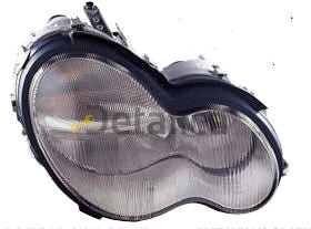 Фара для Мерседес W203 правая (ксенон) -D2S- (DEPO)