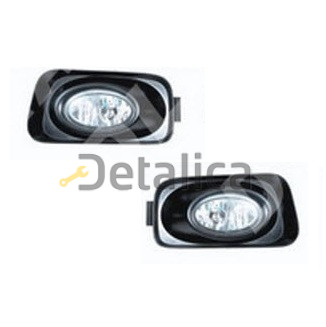 Фара противотуманная левая+правая комплект с решеткой бампера европа для хонда аккорд от 2003-2007