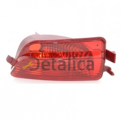 Фонарь задний в бампер левый красный для Ситроен С4 от 2004