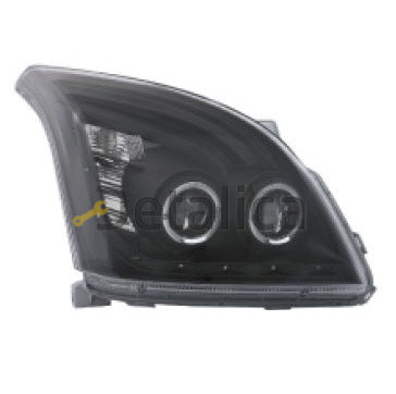 Фары комплект-тюнинг 4 линзы для Тойота Прадо 120 Devil Eyes