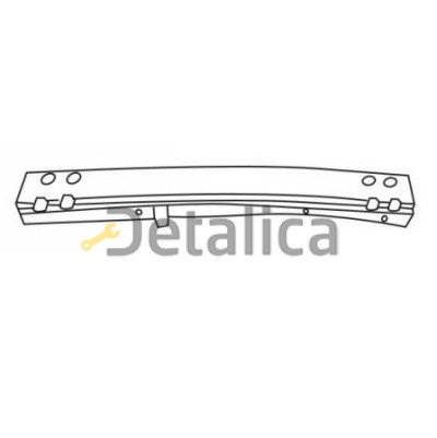 Усилитель бампера передний в сборе для Тойота Ленд Крузер 100 1998-2002