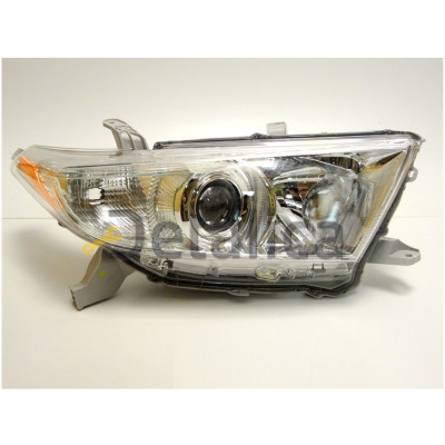 Фара правая для Тойота Хайлендер 2 от 2010 оригинал