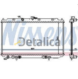 Радиатор охлаждения для Ниссан Примера P12 Nissens