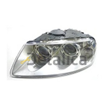 Фара левая линзованная с регулятором мотора ксенон для Фольксваген Туарег от 2003-2007 (Depo)