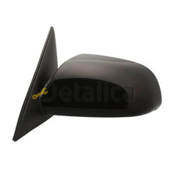 Зеркало левое электрическое нескладывается широк без подогрева USA POLYWAY для Хендай НФ от 2004 (Convex)