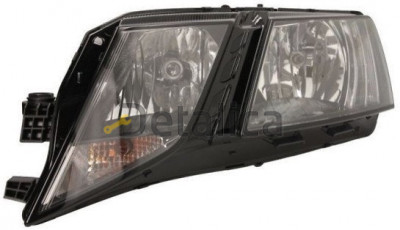 Фара для Шкода Октавия А7 левая с регулятором мотора, диод (DEPO)