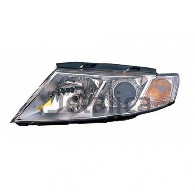 Фара левая под корректор для Киа Маджентис 2 от 2008 (Depo)