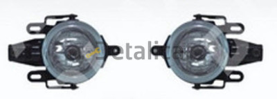 Фара противотуманная Митсубиси Pajero III Л+П (комплект) с креплением
