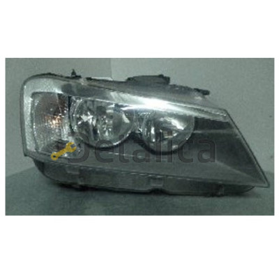 Фара левая для BMW X3 F25 внутри чёрная