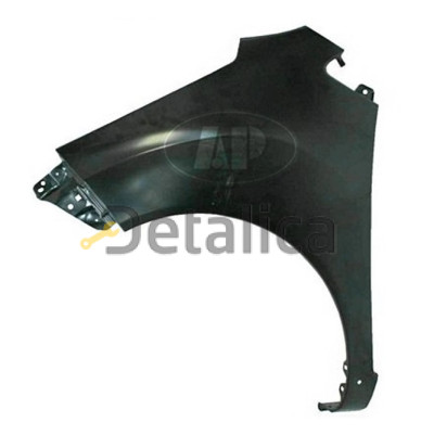 Крыло переднее левое с отверстием под повторитель для Шевроле Спарк