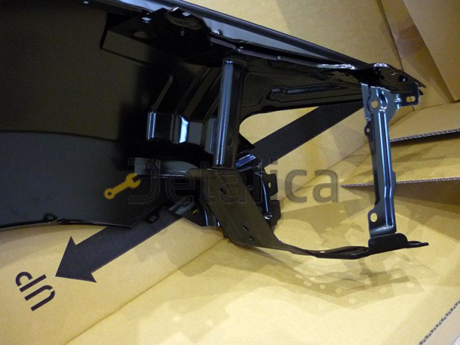 Крыло переднее левое для Ниссан Мурано Z51 оригинал