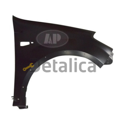 Крыло переднее правое с отверстием под повторитель под расширитель для Рено Сандеро от 2008