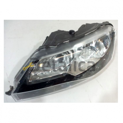 Фара передняя левая для Шкода Рапид Led диод оригинал рестайлинг 