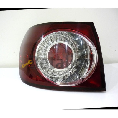 Фонарь задний внешний левый с диодом для Фольксваген Гольф Плюс от 2009 (Depo)