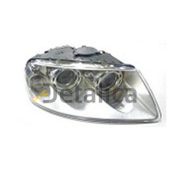 Фара правая линзованная с регулятором мотора ксенон для Фольксваген Туарег от 2003-2007 (Depo)