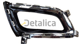 Решетка бампера передн лев с отв п/противотум для Киа Optima (Китай)