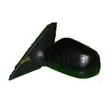 Зеркало левое электрическое с подогревом  с автоскладывающееся convex грунт для мазда 3 от 2004