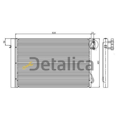 Радиатор кондиционера для BMW E90 Nissens