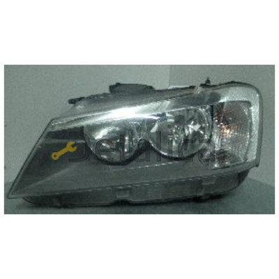 Фара правая для BMW X3 F25 внутри чёрная