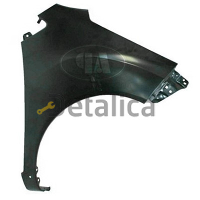 Крыло переднее правое с отверстием под повторитель для Шевроле Спарк