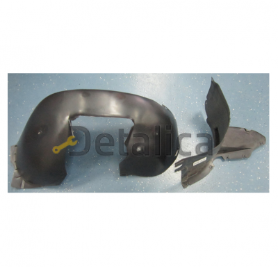 Подкрылок переднего крыла левый передний+задний для Фольксваген Джетта 5 от 2005 (Китай)