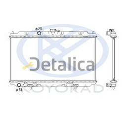 Радиатор охлаждения для Ниссан Примера P12 Koyo Япония