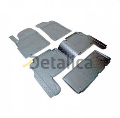 Коврики в салон для Ниссан Патрол Y62 чёрные