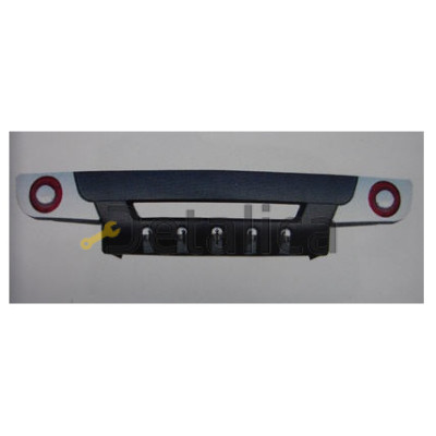 Накладка на задний бампер тюнинг для Хендай Туксон от 2004 (Тайвань)