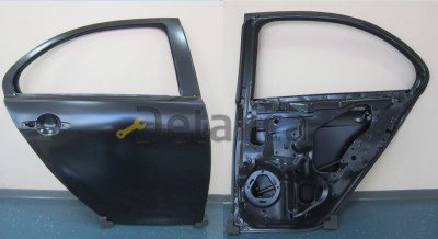 Дверь Митсубиси Lancer X задняя правая (Китай)