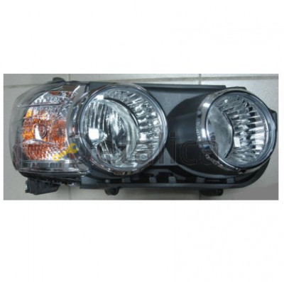 Фара правая для Шевроле Авео Т300 хромированная Китай