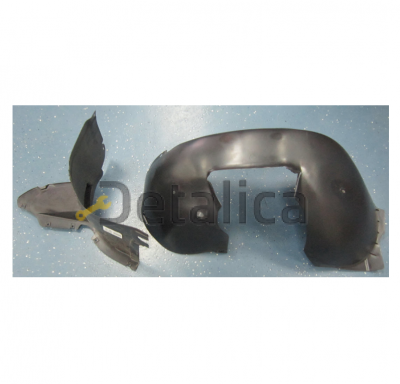 Подкрылок переднего крыла правый передний+задний для Фольксваген Джетта 5 от 2005 (Китай)