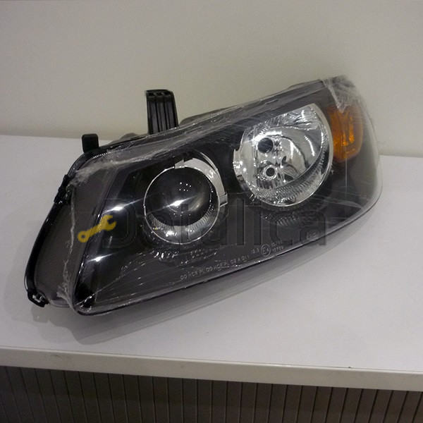 Фара левая для Ниссан Альмера Н16 внутри чёрная