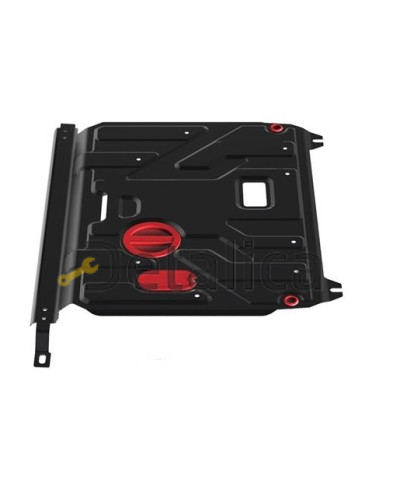 Защита поддона двигателя с креплениями стальная для Киа Рио 3 от 2011 