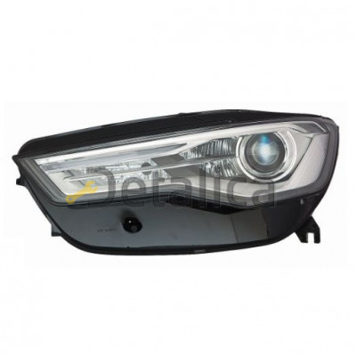 Фара левая линзованная с рег мотора диодная ксенон для Ауди А6 С7 от 2014 (Depo)