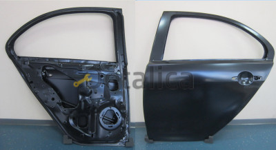 Дверь Митсубиси Lancer X задняя левая (Китай)