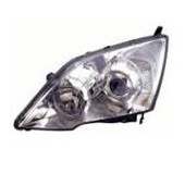 Фара левая корректор линзованная внутри хром для Хонда СРВ 3