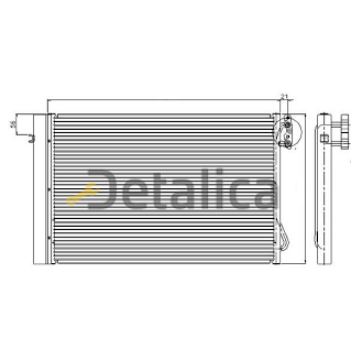 Радиатор кондиционера для BMW E90 Китайский