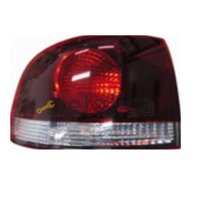Фонарь задний внешний левый тонированный для Фольксваген Туарег от 2007-2009 (Depo)