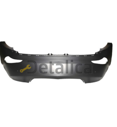 Бампер задний с отверстием под датчик для Хендай Солярис седан от 2015 (Тайвань) 